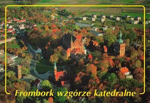 AK / Ansichtskarte  Frombork_Frauenburg_Ostpreussen_PL Fliegeraufnahme