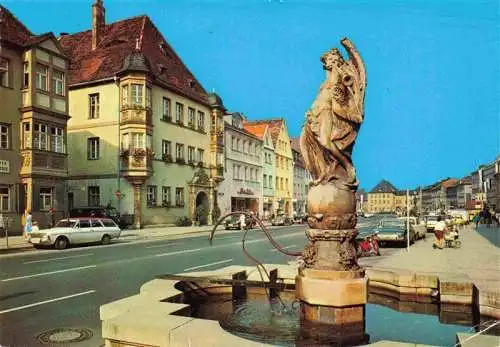 AK / Ansichtskarte  BAYREUTH Marktplatz mit altem Rathaus