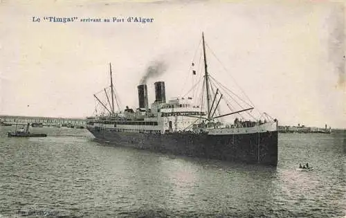 AK / Ansichtskarte  Dampfer_Oceanliner Timgat Port d'Alger 