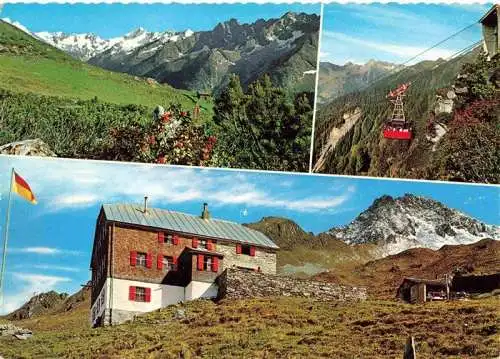 AK / Ansichtskarte  Edelhuette_2238m_Zillertal_Tirol_AT Panorama Gr Loeffler Ahornbahn Brandbergkolm