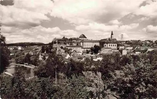 AK / Ansichtskarte  Sulzbach-Rosenberg Blick vom Hallberg mit Stadtbad