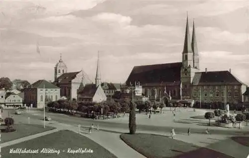 AK / Ansichtskarte  ALToeTTING Wallfahrtskirche Kapellplatz