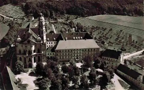 AK / Ansichtskarte  Neresheim Abtei Neresheim Fliegeraufnahme