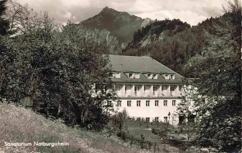 AK / Ansichtskarte  Fuessen_am_Lech_Allgaeu_Bayern Sanatorium Notburgaheim