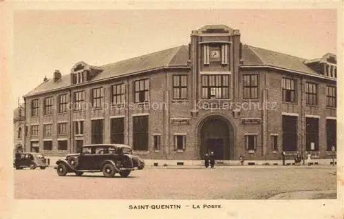 AK / Ansichtskarte  SAINT-QUENTIN_ST-QUENTIN_02_Aisne La Poste