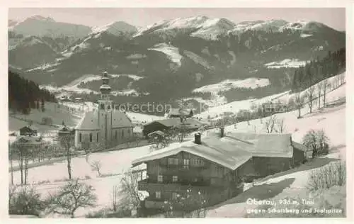 AK / Ansichtskarte  Oberau__Wildschoenau_Tirol_AT mit Schatzberg und Joelspitze