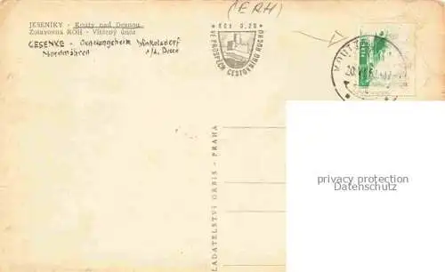 AK / Ansichtskarte  Kouty_nad_Desnou_Winkelsdorf_CZ Zotavovna ROH Vitezny unor