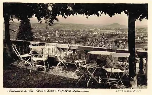 AK / Ansichtskarte  Ahrweiler_BAD_NEUENAHR-AHRWEILER Blick von der Terrasse des Hotels Hohenzollern