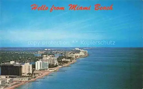 AK / Ansichtskarte  Miami_Beach The new Doral Beach Hotel Fliegeraufnahme