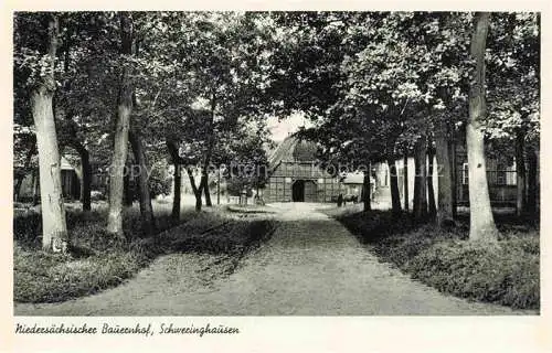 AK / Ansichtskarte  Schweringhausen_Ehrenburg_Niedersachsen Niedersaechsischer Bauernhof