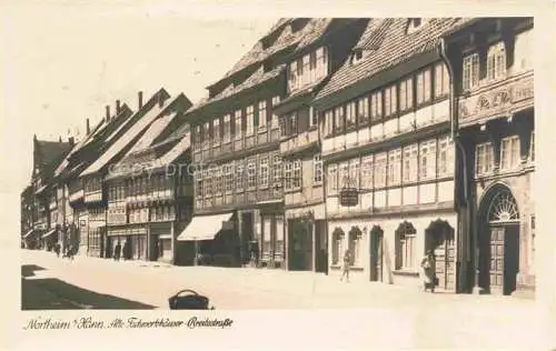 AK / Ansichtskarte  Northeim_Niedersachsen Alte Fachwerkhaeuser Breitestrasse