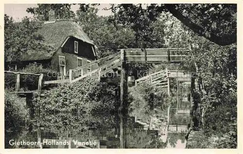 AK / Ansichtskarte  Giethoorn_Overijssel_NL Hotel Centrum De Gieterse zaak