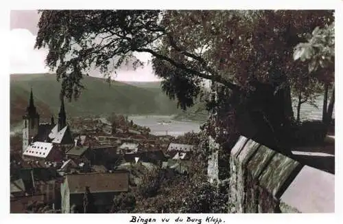 AK / Ansichtskarte  Bingen_Rhein Blick von Burg Klopp