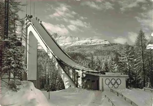 AK / Ansichtskarte  Cortina_d_Ampezzo_Veneto_IT Trampolino Olimpico Italia