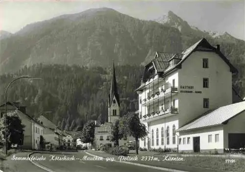 AK / Ansichtskarte  Koetschach-Mauthen_Kaernten_AT Poliklinik Kirche