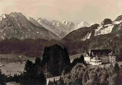 AK / Ansichtskarte  OBERSTDORF Dr L Saathoff's Kuranstalt Stillachhaus