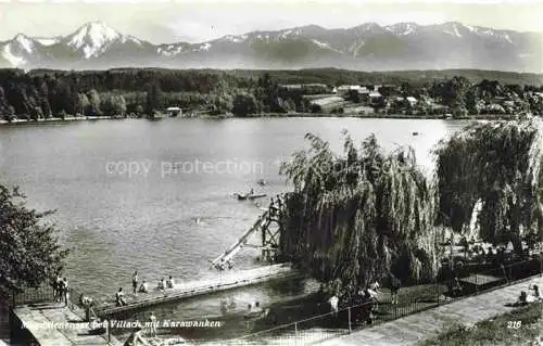 AK / Ansichtskarte  Magdalenensee_Villach_Kaernten_AT mit Karawanken