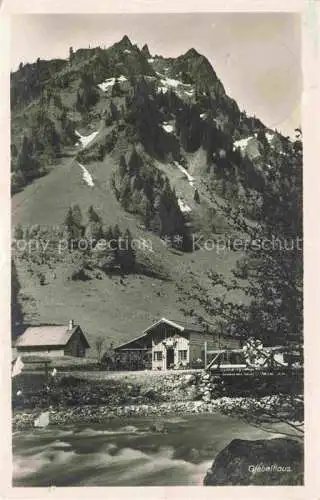 AK / Ansichtskarte  Giebelhaus_1100m_Hinterstein_Bad_Hindelang Panorama