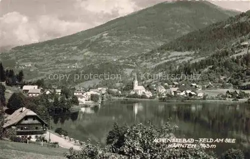 AK / Ansichtskarte  Feld_am_See_Kaernten_AT Alpenseebad Panorama