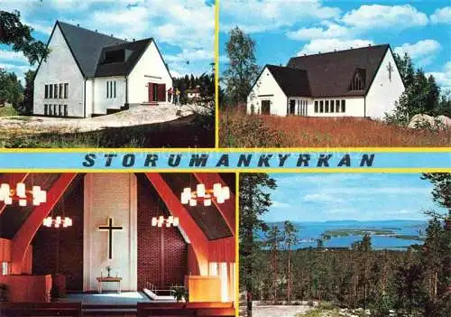 AK / Ansichtskarte  Storuman_Lapland_Sweden Storuman Missionsforsamlings kyrka