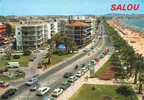 AK / Ansichtskarte  Salou_Tarragona_Costa_Dorada_ES Plaza Venus y Paseo Miramar