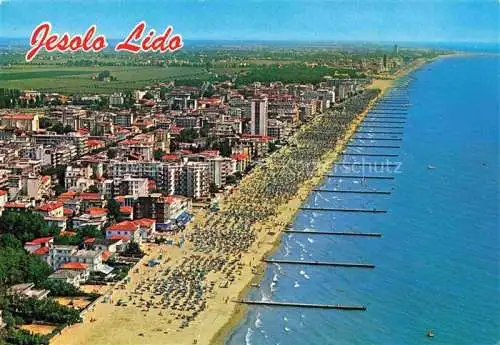 AK / Ansichtskarte  Jesolo_Lido_Iesolo_Veneto_IT Panorama dall aereo