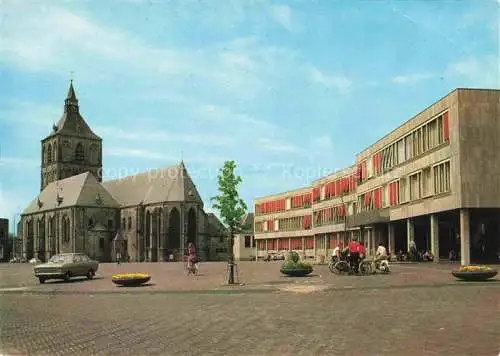 AK / Ansichtskarte  Oldenzaal_NL Plechelmus-Basiliek en Stadhuis