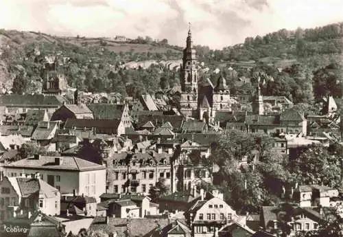 AK / Ansichtskarte  Coburg_Bayern Stadtansicht