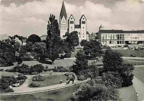 AK / Ansichtskarte  PADERBORN Paderquellgebiet Kirche Park