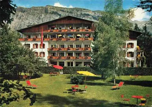 AK / Ansichtskarte  Waldhaus_Flims_GR Hotel Adula mit Flimserstein