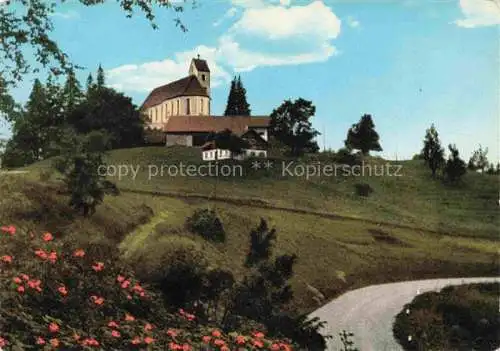 AK / Ansichtskarte  Pfronten_Bayern Gasthaus Auerberg Kirche