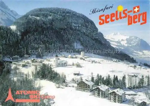 AK / Ansichtskarte  Seelisberg_UR Hotel und Gaestehaus Bellevue Huettenwart Erich