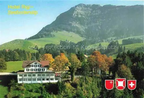 AK / Ansichtskarte  KuessNACHT_Vierwaldstaettersee_SZ Hotel Restaurant Rigi Seebodenalp