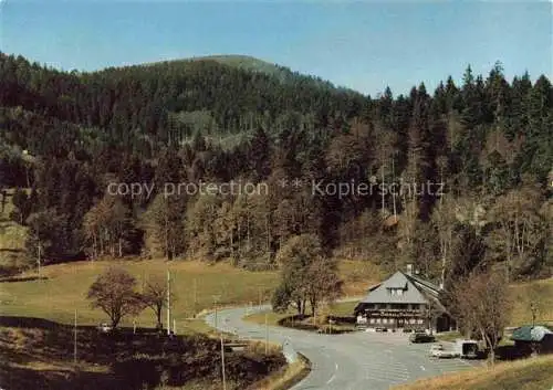 AK / Ansichtskarte  Schoenau_Schwarzwald Gasthof Pension Belchen Multen