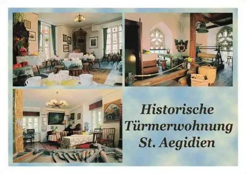 AK / Ansichtskarte  St_Aegidi_Schaerding_Inn_AT Historische Tuermerwohnung Gastraum Werkstatt 