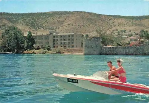 AK / Ansichtskarte  Tiberias_Israel Galei Kinnereth Hotel Bootsfahrt