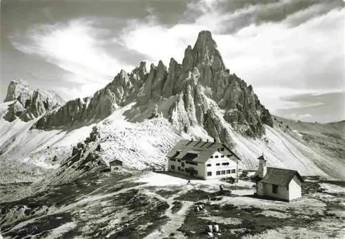 AK / Ansichtskarte  Tre_Cime_di_Lavaredo_3003m_Drei_Zinnen_IT Rifugio Locatelli Panorama