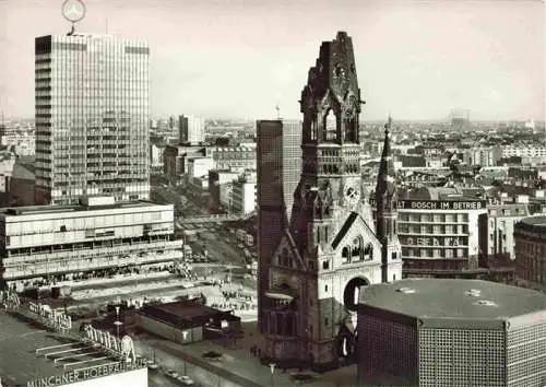 AK / Ansichtskarte  BERLIN Kaiser Wilhelm Gedaechtniskirche und Europa Center