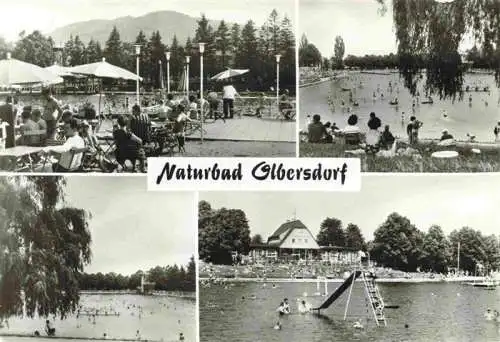 AK / Ansichtskarte  Olbersdorf_Sachsen Naturbad Teilansichten