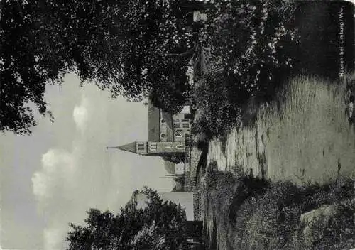 AK / Ansichtskarte  Hausen_Limburg_Lahn Kirche Pension Hilde Poetsch