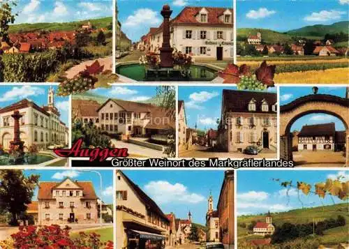 AK / Ansichtskarte  Auggen Teilansichten groesster Weinort des Markgraeflerlandes