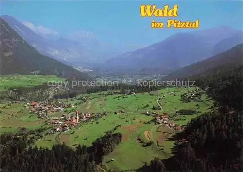 AK / Ansichtskarte  Wald_Pinzgau_Pitztal_AT Panorama Sommer- und Wintererholungsort