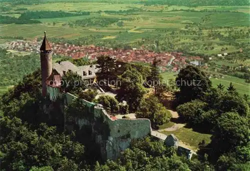 AK / Ansichtskarte  Burg_Teck Fliegeraufnahme