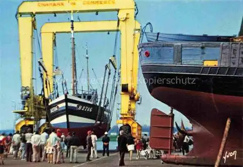 AK / Ansichtskarte  Etaples_62_Pas-de-Calais Port de Pêche Le Roulev Fischereihafen