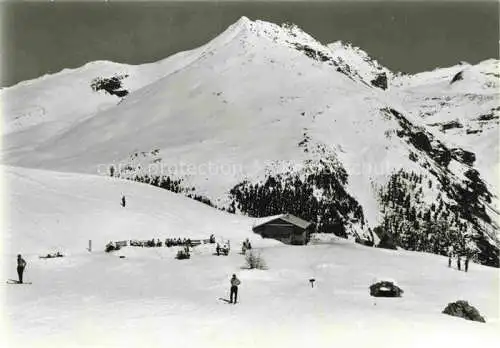 AK / Ansichtskarte  Soelden__oetztal_AT Skigelaende beim Sessellift Langenstein Wintersportplatz oetztaler Alpen