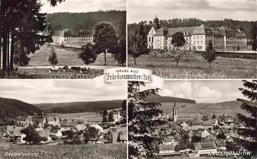 AK / Ansichtskarte  Friedenweiler Kinderheilstaette Schloss Friedenweiler Panorama Neustadt Schwarzwald