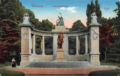 AK / Ansichtskarte  WueRZBURG_Bayern Luitpold Denkmal