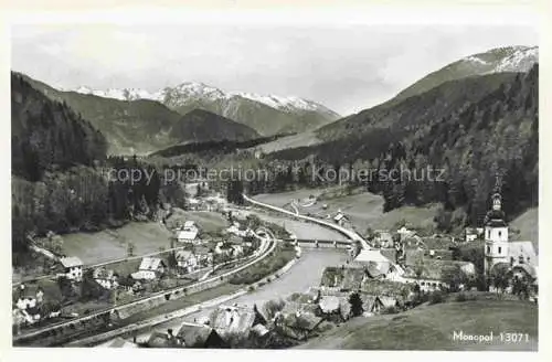 AK / Ansichtskarte  Laufen_Bad_Ischl_AT Panorama Blick gegen Hoellengebirge