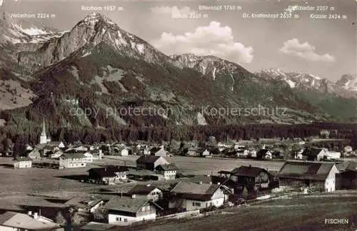 AK / Ansichtskarte  Fischen_Allgaeu Panorama