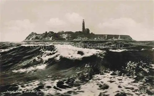 AK / Ansichtskarte  Insel_Oie_Greifswalder_Oie_Kroeslin Das Helgoland der Ostsee